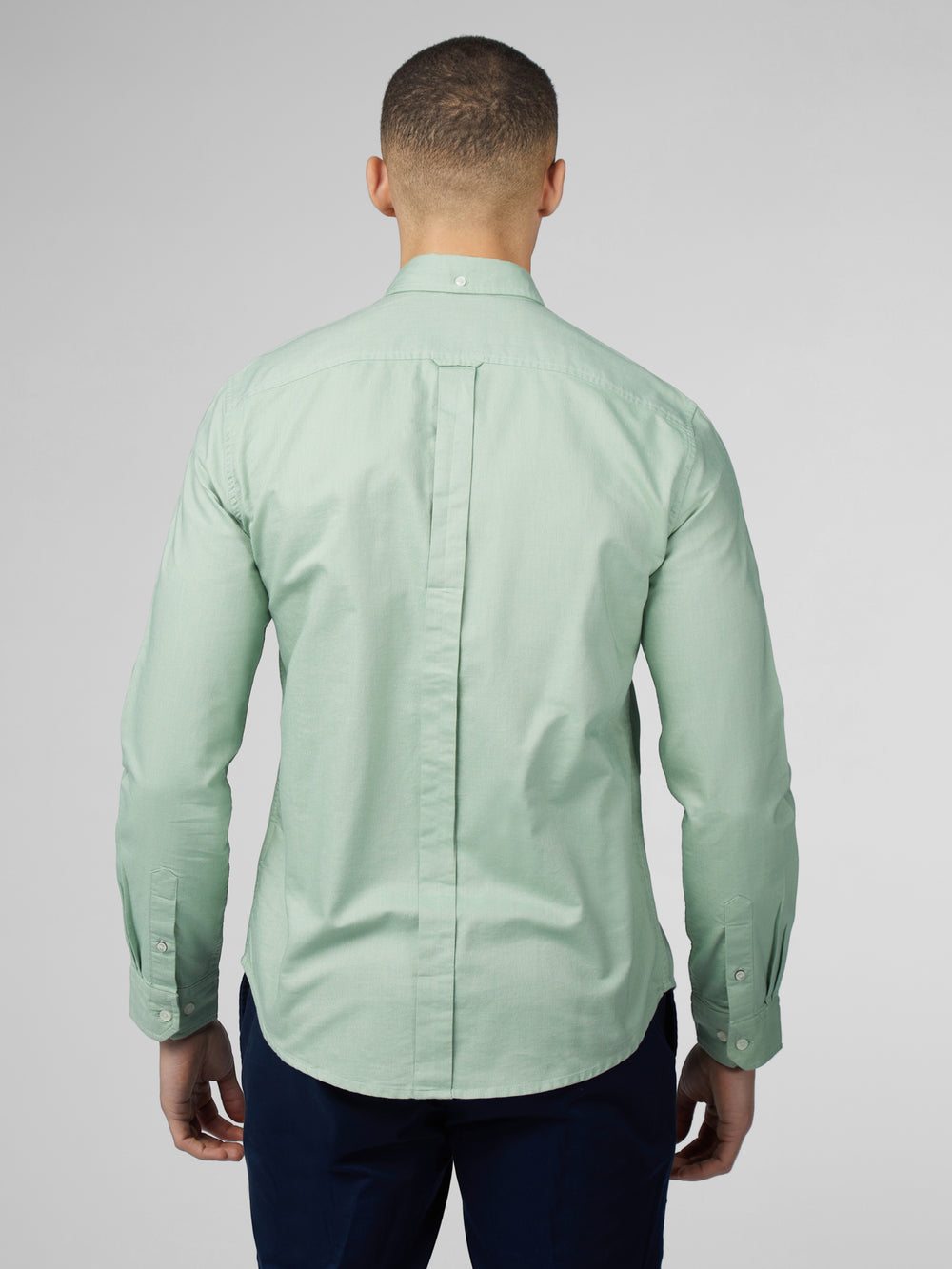 Chemises Ben Sherman Signature Oxford Vert | QLO-07705364